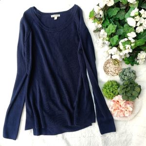 NEW Navy blue soft pullover sweater